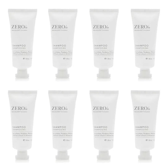 Zero% by Gilchrist & Soames Shampoo 40ml (1.35oz) Set of 8 New