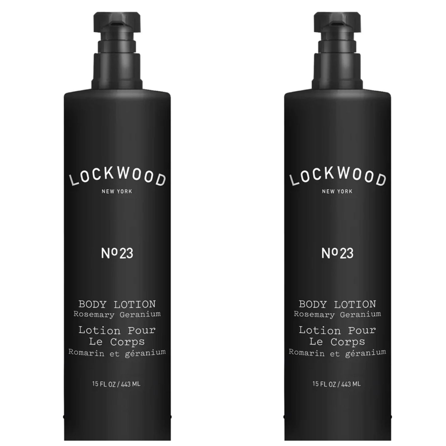 Lockwood New York Body Lotion Bundle set of 2 (15oz each)