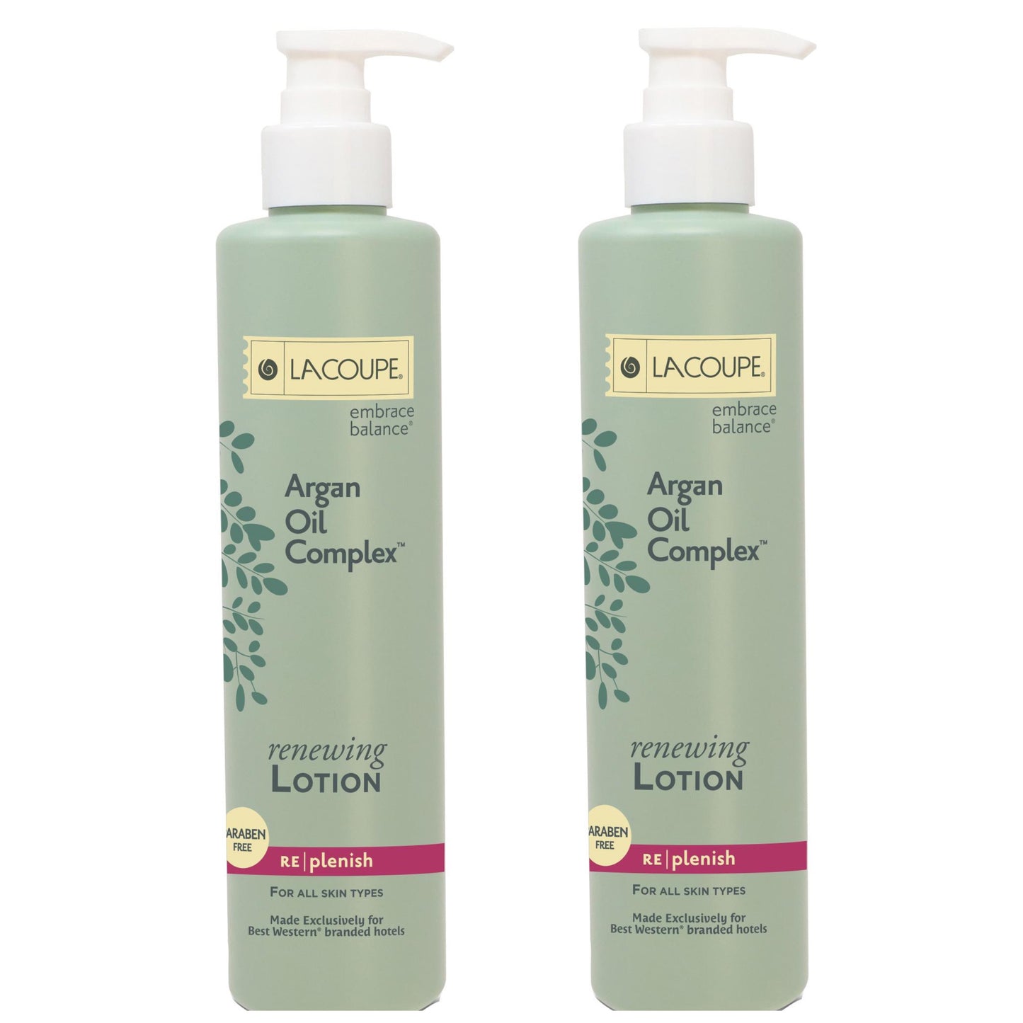 LaCoupe Body Lotion 360ml (Set of 2; 12oz)
