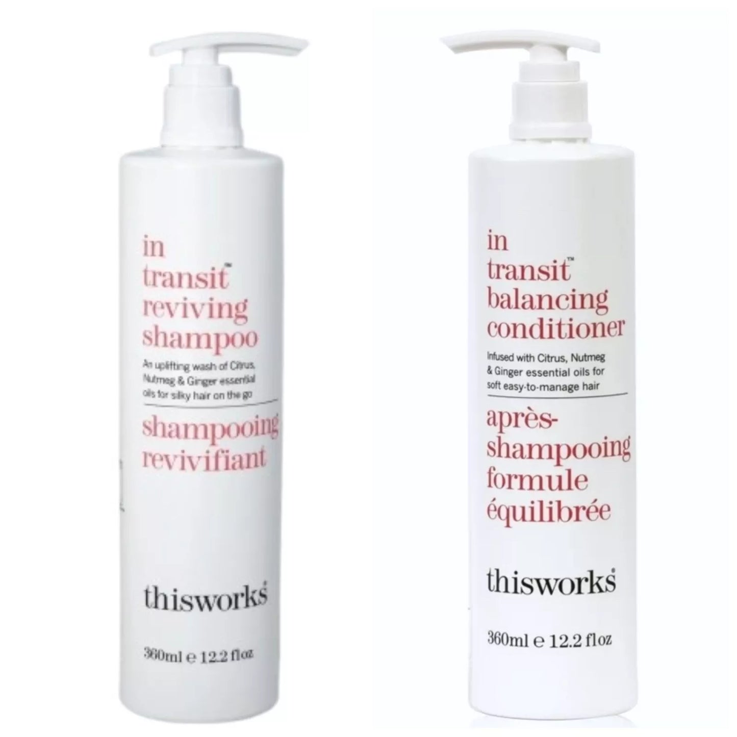 Marriott ThisWorks Shampoo & Conditioner Bundle - 12.2 oz