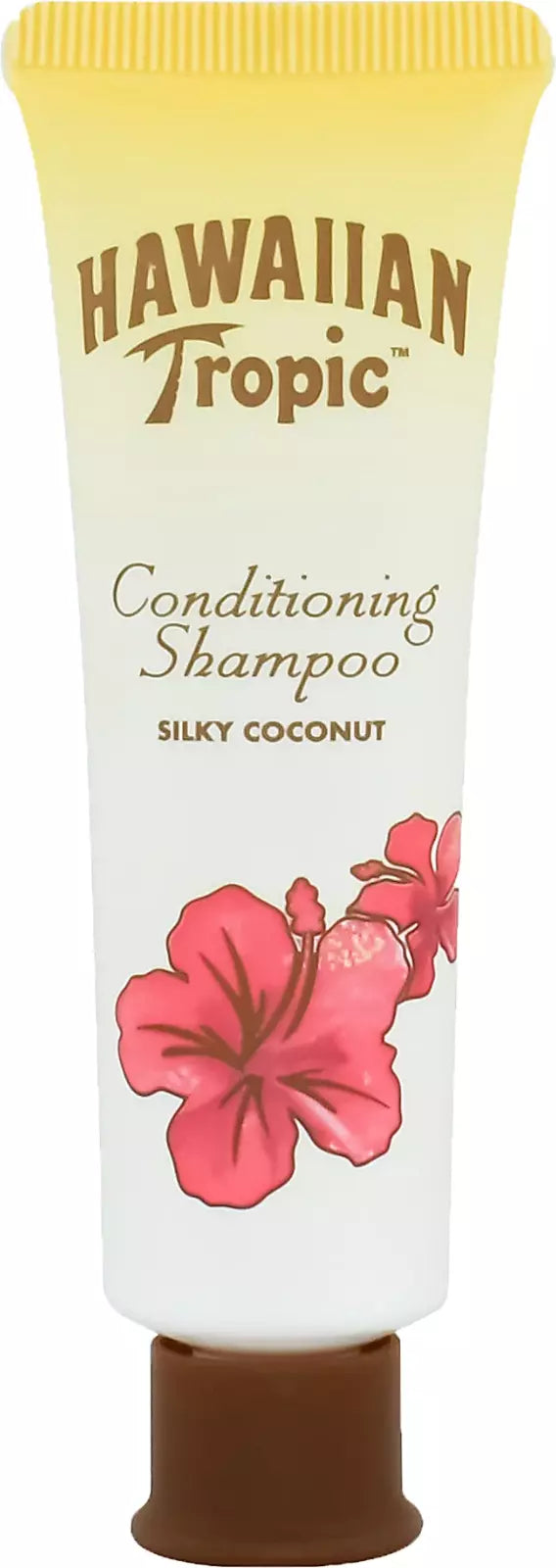 Hawaiian Tropic Conditioning Shampoo Silky Coconut 30ml Set of 10 New