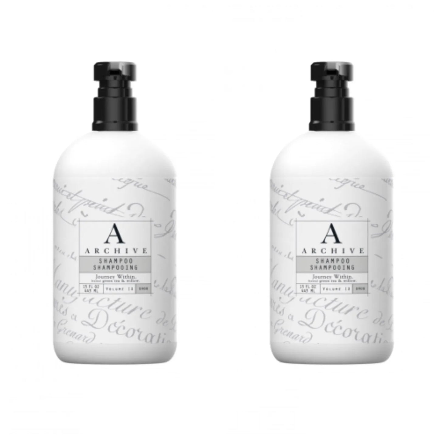 Archive Essentials Shampoo Bundle (15oz each)