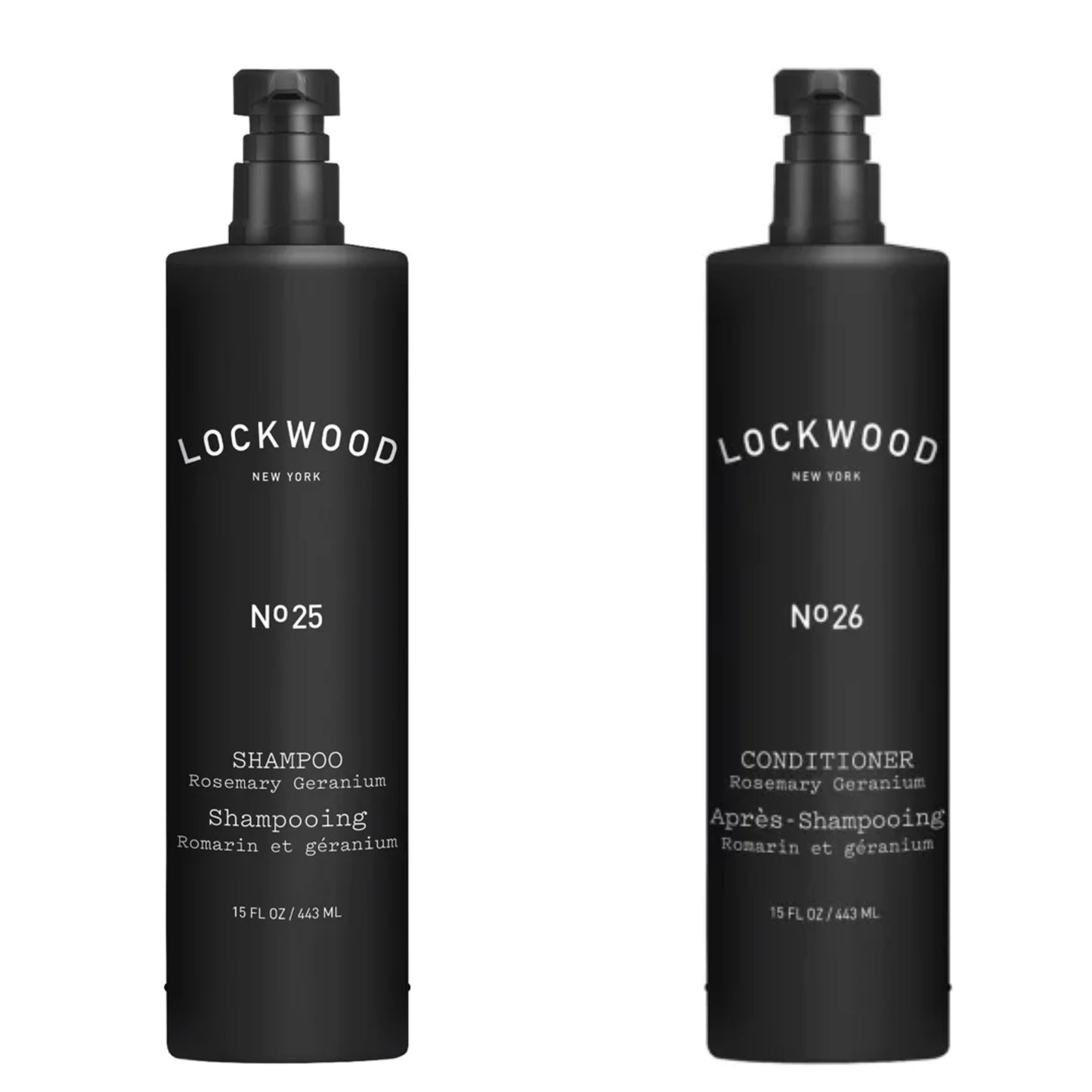 Lockwood New York Shampoo and Conditioner Bundle (15oz each)