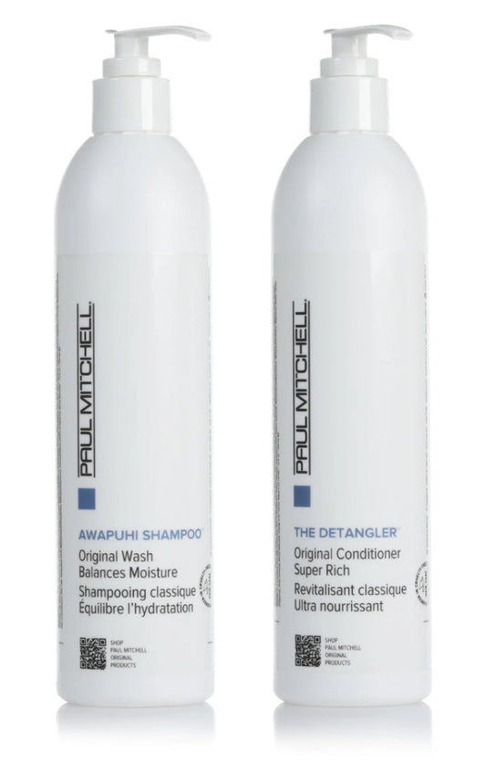 Paul Mitchell Awapuhi Shampoo & The Detangler Conditioner 12oz