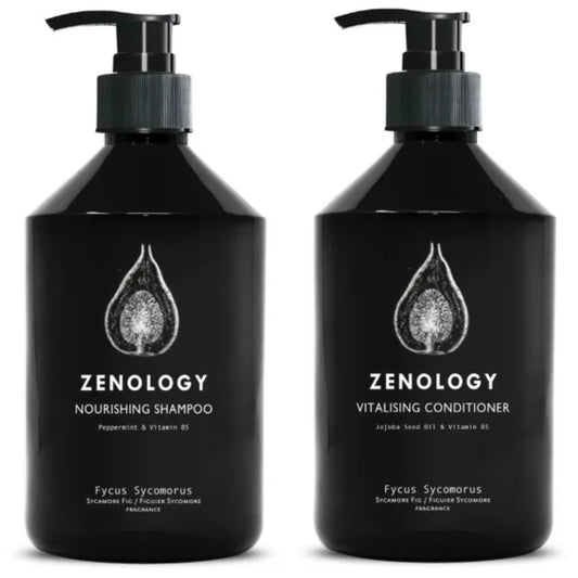 Zenology Fycus Sycomorus Shampoo & Conditioner 500ml Bundle