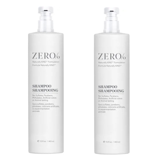 Zero% by Gilchrist & Soames Shampoo Bundle (15oz each)