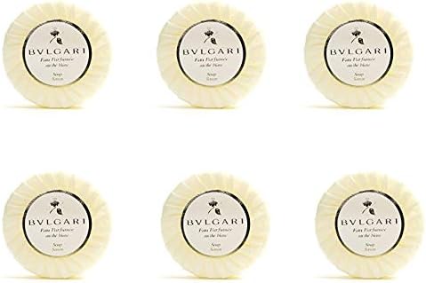 Bvlgari au the blanc White Tea Soap 75g Set of 6 New