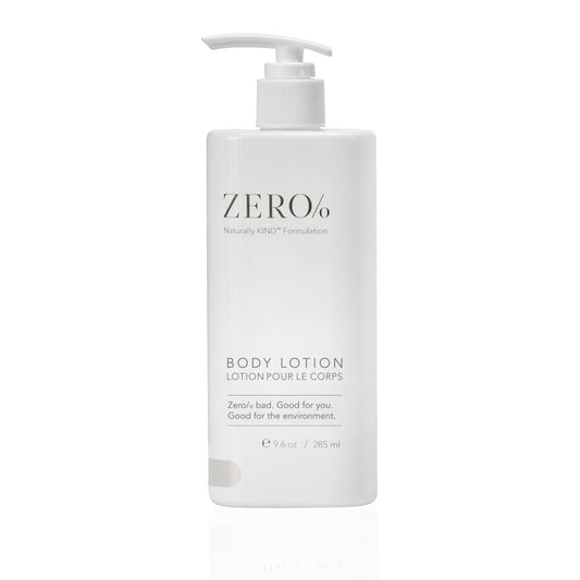 Zero% body lotion 15oz