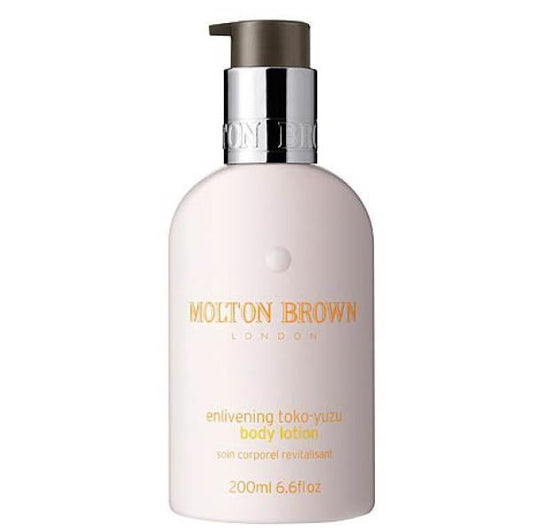 Molton Brown enlivening toko yuzu body lotion 1oz set of 10