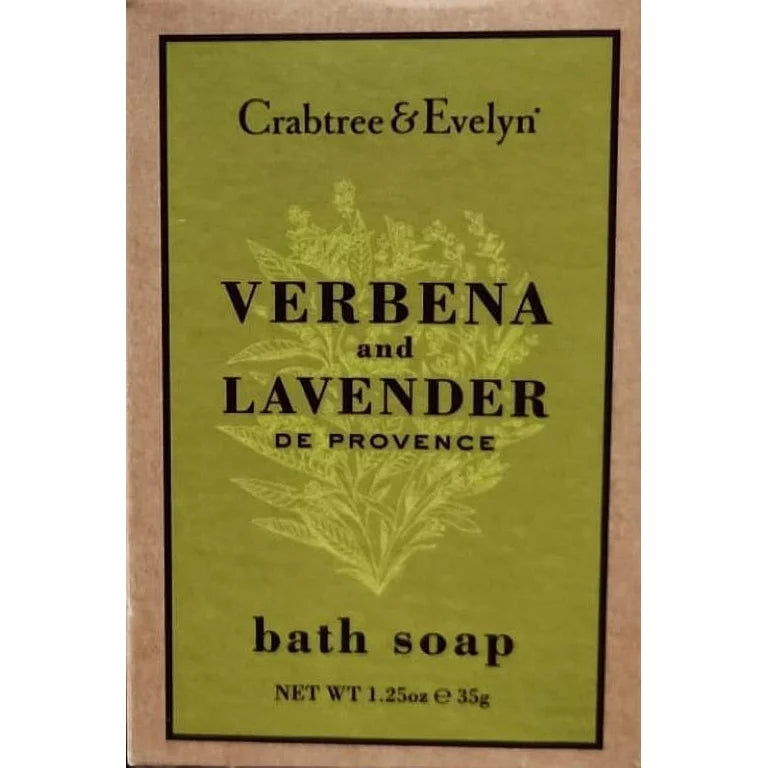 Crabtree & Evelyn verbena Lavender Soap 1.25oz (35g) Set of 12