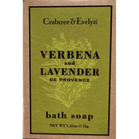 Crabtree & Evelyn verbena Lavender Soap 1.25oz (35g) Set of 12