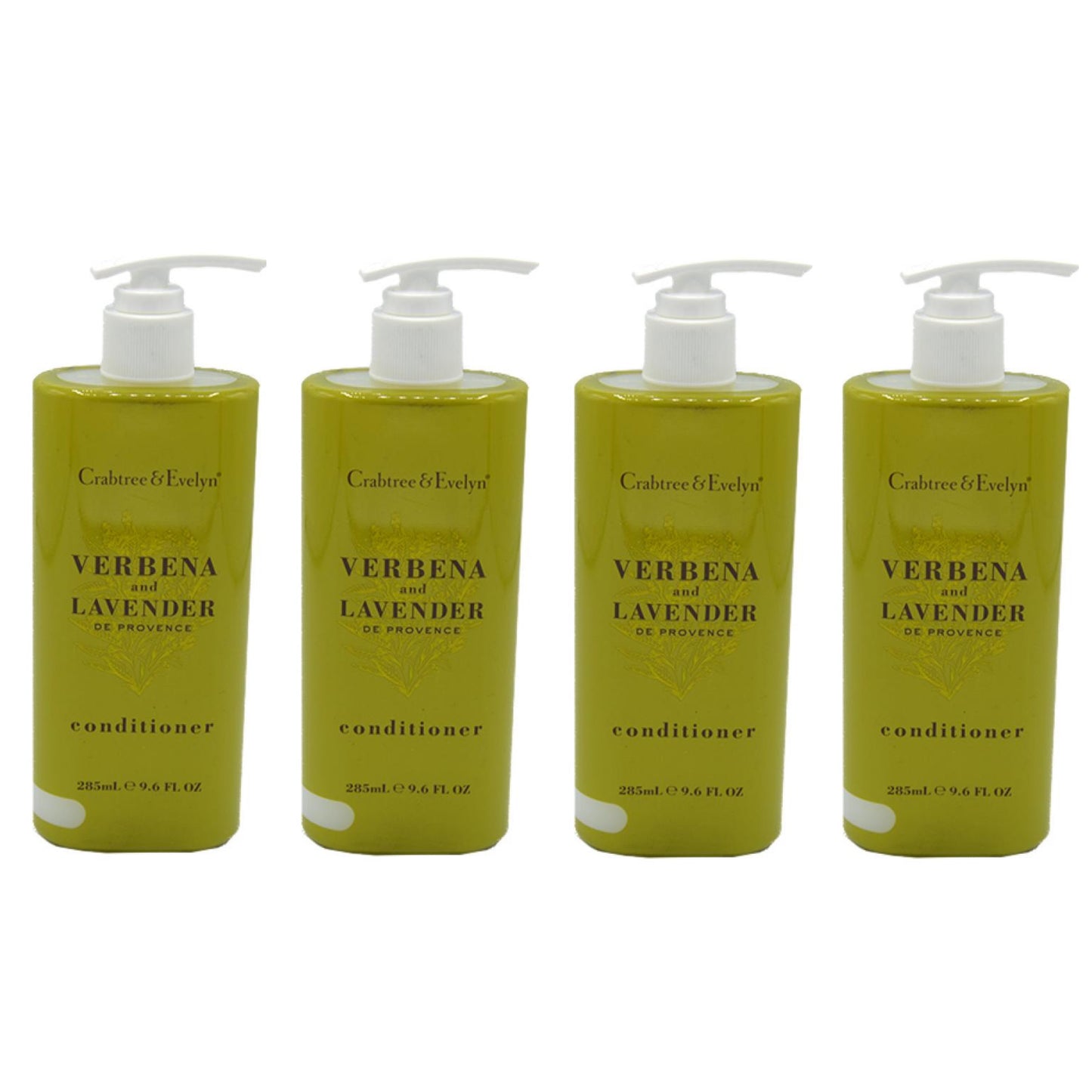 Crabtree & Evelyn Verbena Lavender Conditioner (285ml x 4 bottles)