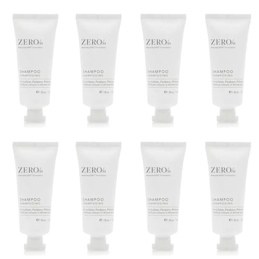 Zero% by Gilchrist & Soames Shampoo 40ml (1.35oz) Set of 8 New
