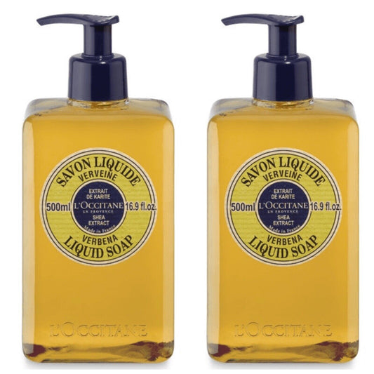 L'Occitane Verbena Liquid Soap Bundle (Set of 2; 500ml each)