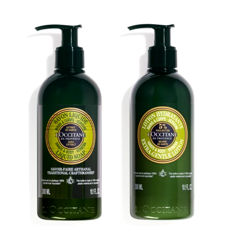 L'Occitane Verbena Hand Wash Soap & Lotion Bundle (Set of 2; 10oz each)