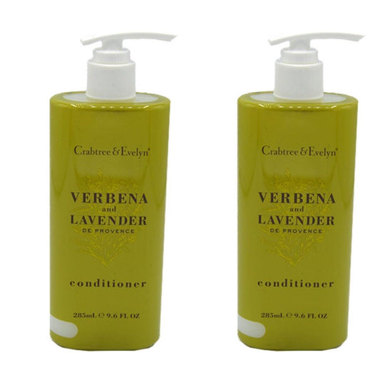 Crabtree & Evelyn Verbena Lavender Conditioner Bundle (Set of 2; 285ml each)
