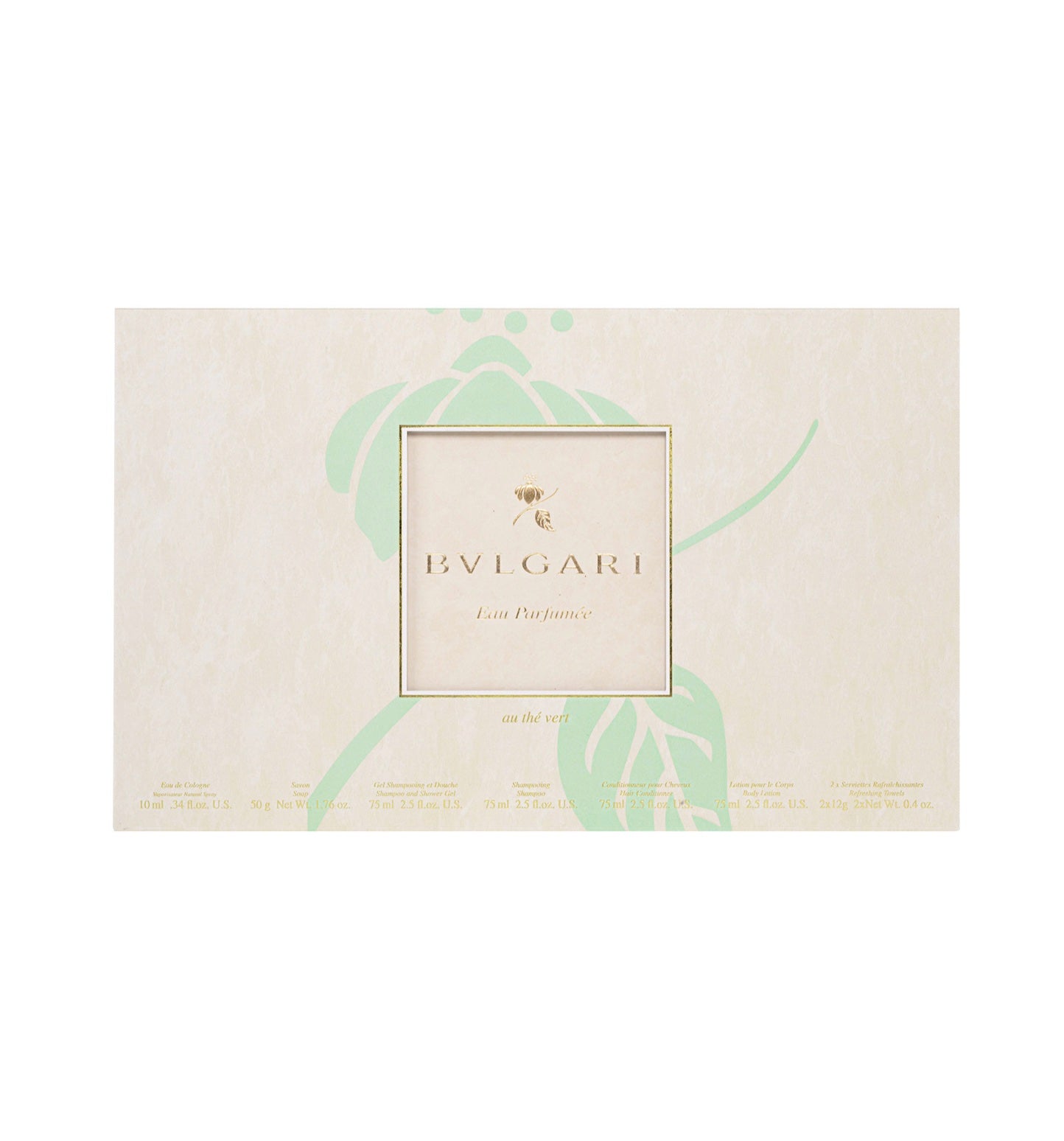 Bvlgari Green Tea (au the vert) 8 Pcs Box Gift Set