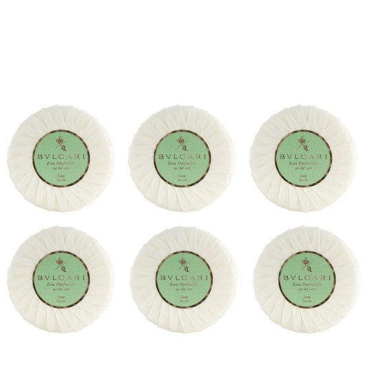 Bvlgari Green Tea (au the vert) Soap (Set of 6; 1.76oz each)