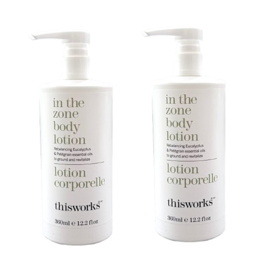 Marriott ThisWorks Body Lotion 360ml/12.2oz Bundle New