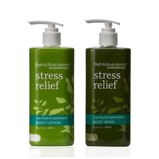 Bath & Body Works Stress Relief Body Wash & Lotion 285ml New