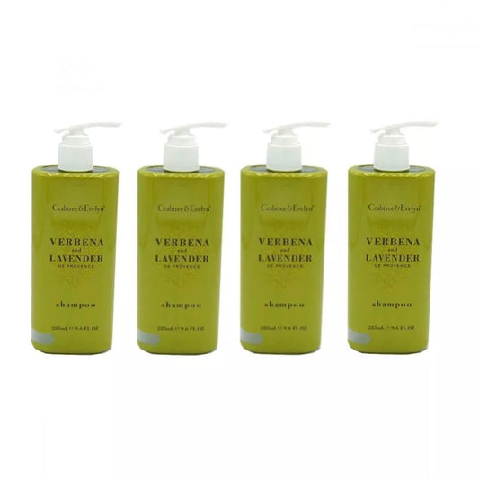 Crabtree & Evelyn Verbena Lavender Shampoo (285ml x 4 bottles)