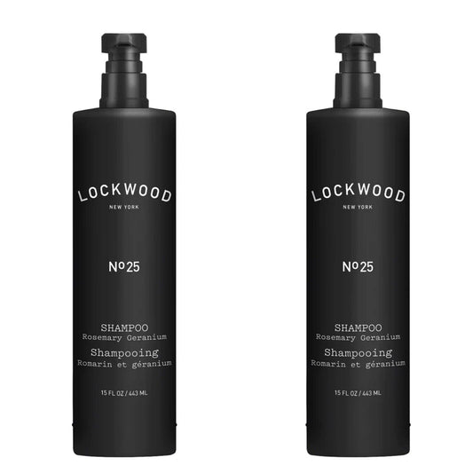 Lockwood New York Nº25 Shampoo 15oz Set of 2 New