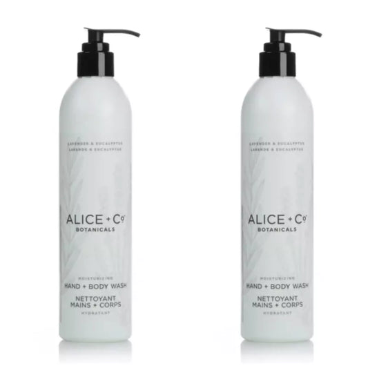 Alice + Co Botanicals Body Wash 12oz Set of 2 Bundle