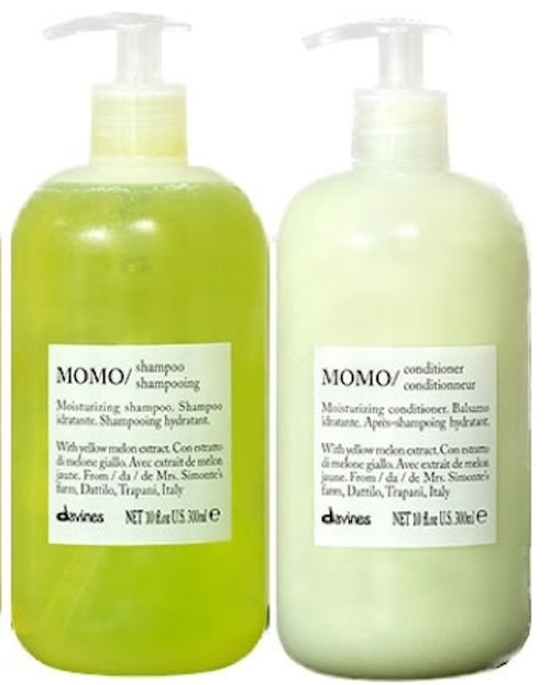Davines Momo Moisturizing Shampoo & Conditioner Bundle 10.1oz/300ml