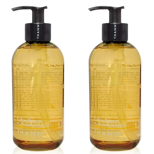 Thann Eden Breeze Aromatherapy Shower Gel Bundle Family Size