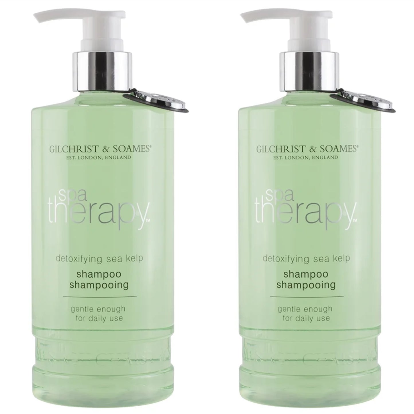 Spa Therapy SHAMPOO Detoxifying Sea Kelp 15.5oz Bundle Set of 2